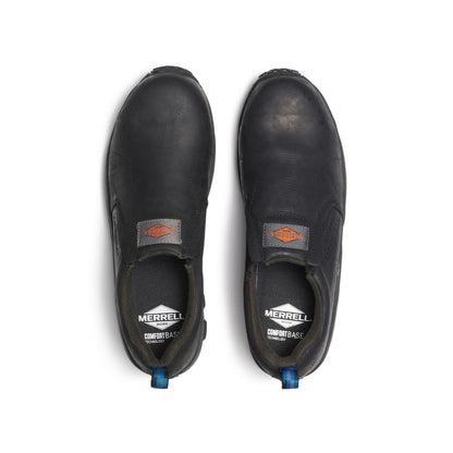 Mens Jungle Moc Leather Comp Toe Work Shoe Wide