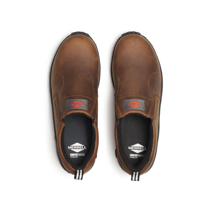 Men - Jungle Moc Leather Hi-Vis Carbon Fiber Low Wide Width - Slip Ons