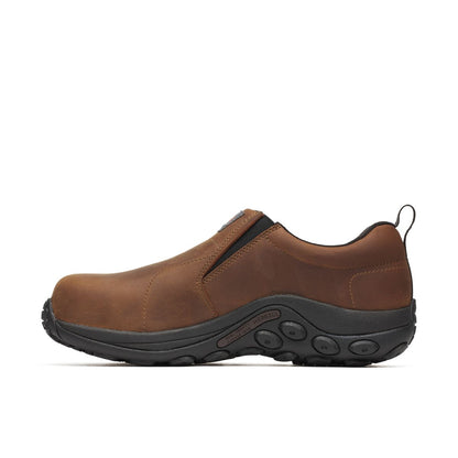 Men - Jungle Moc Leather Hi-Vis Carbon Fiber Low Wide Width - Slip Ons