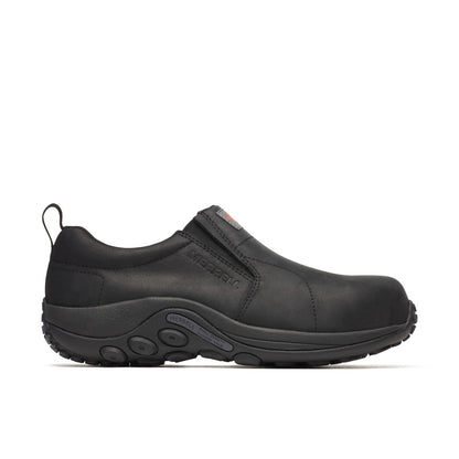 Men - Jungle Moc Leather Hi-Vis Carbon Fiber Low Wide Width - Slip Ons