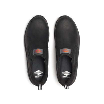 Men - Jungle Moc Leather Hi-Vis Carbon Fiber Low Wide Width - Slip Ons