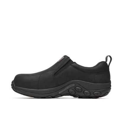Men - Jungle Moc Leather Hi-Vis Carbon Fiber Low Wide Width - Slip Ons