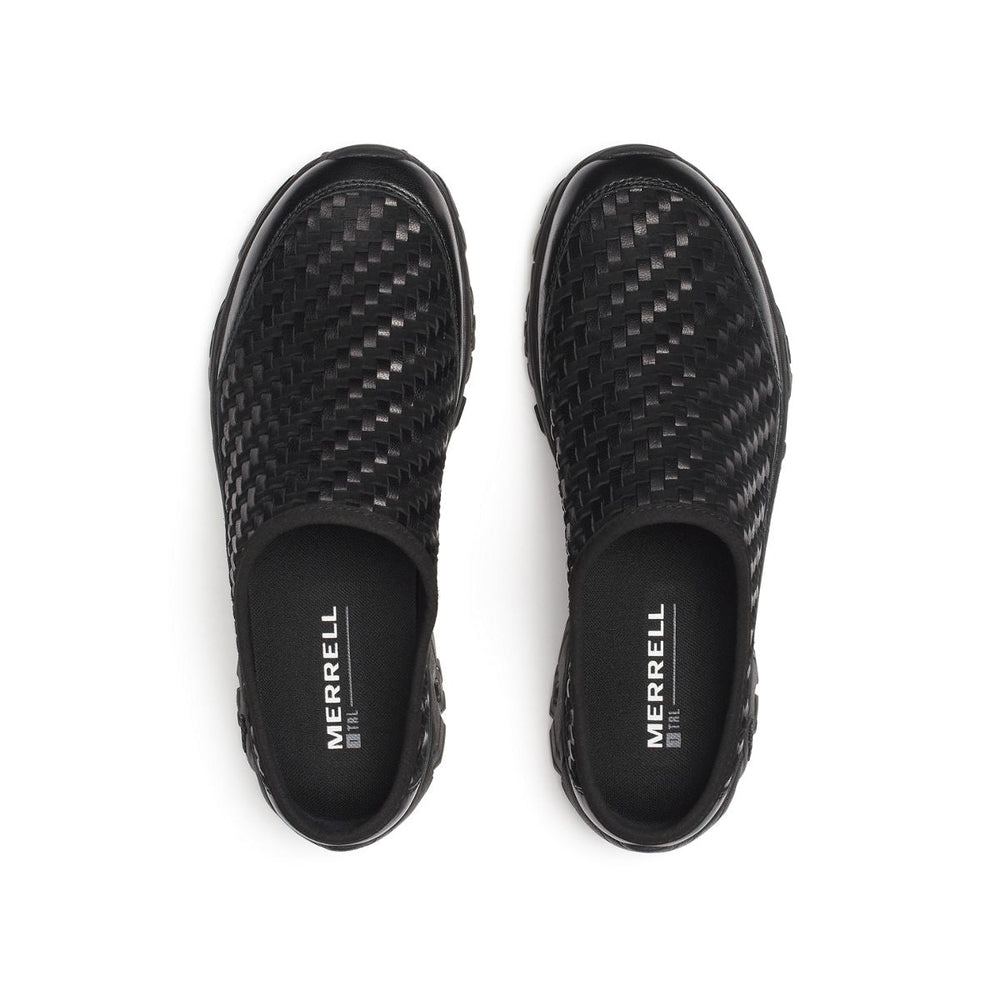 Unisex Moab 2 Slide Leather Woven 1TRL Casual Slip Ons