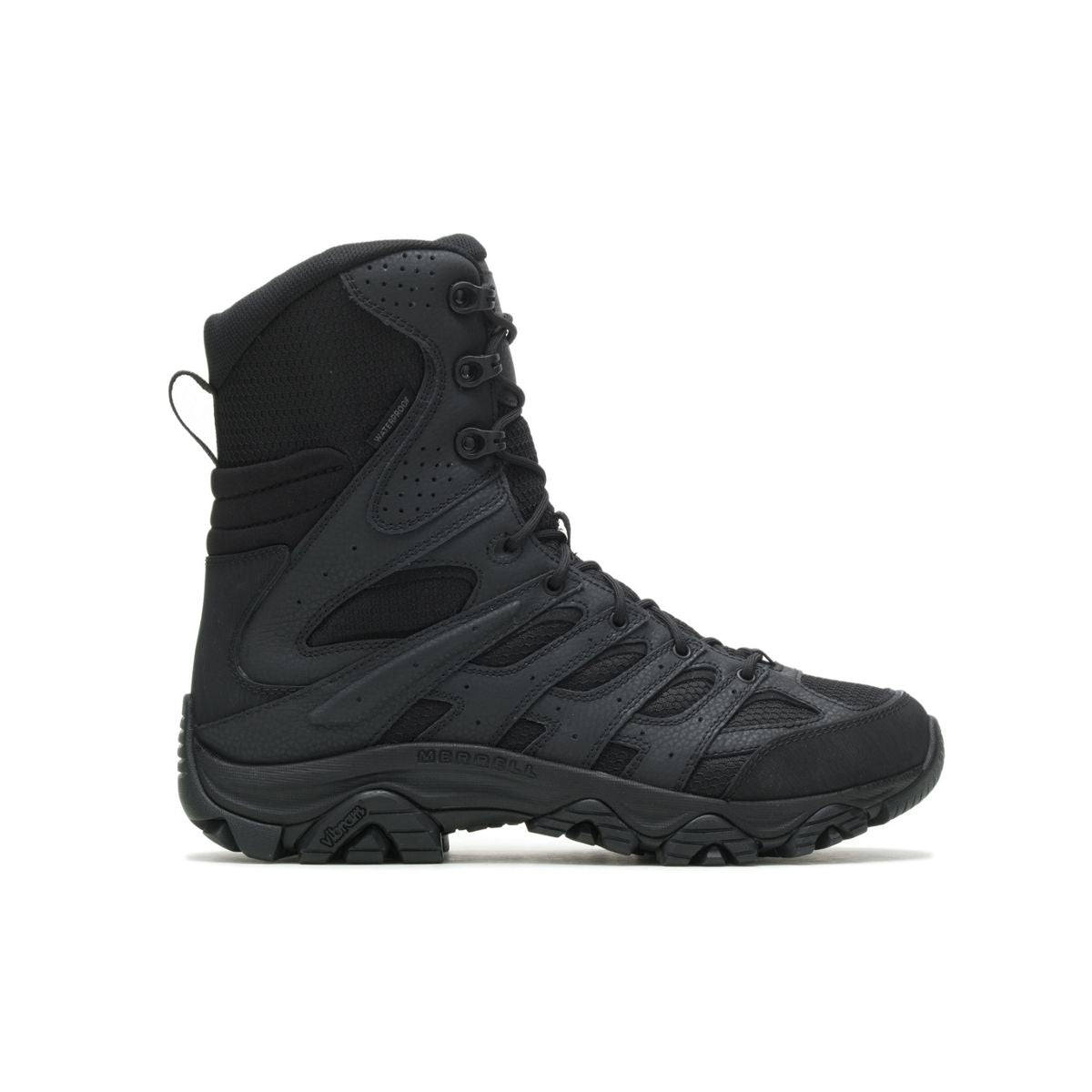 Men - Moab 3 8" Tactical Zip Waterproof Wide Width - Boots