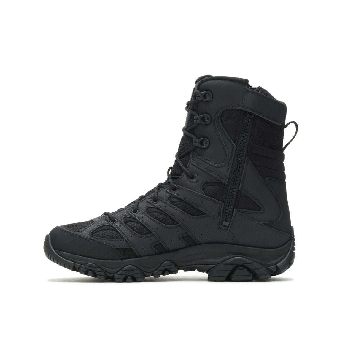 Men - Moab 3 8" Tactical Zip Waterproof Wide Width - Boots