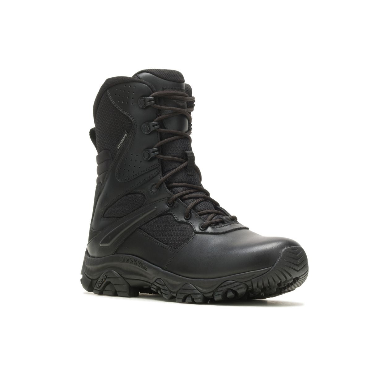 Men Moab 3 8" Tactical Zip Waterproof Wide Boots