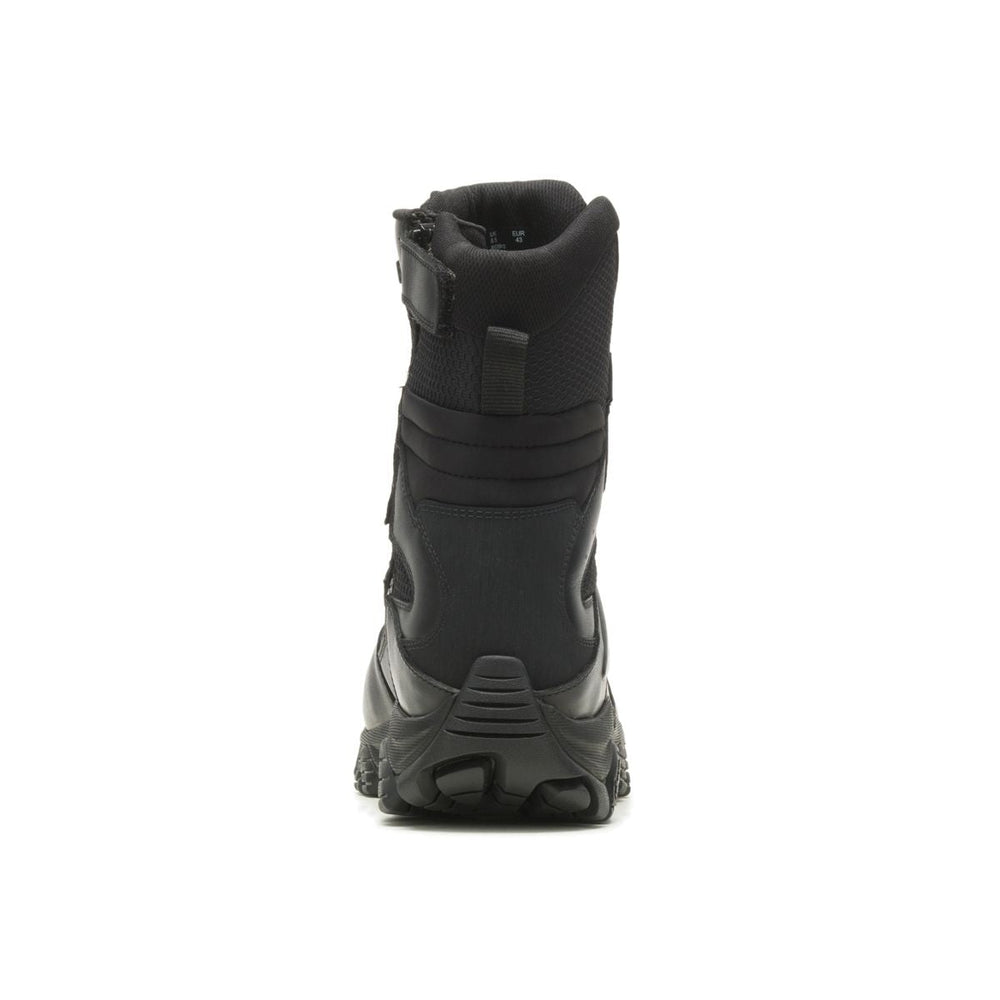 Men Moab 3 8" Tactical Zip Waterproof Wide Boots
