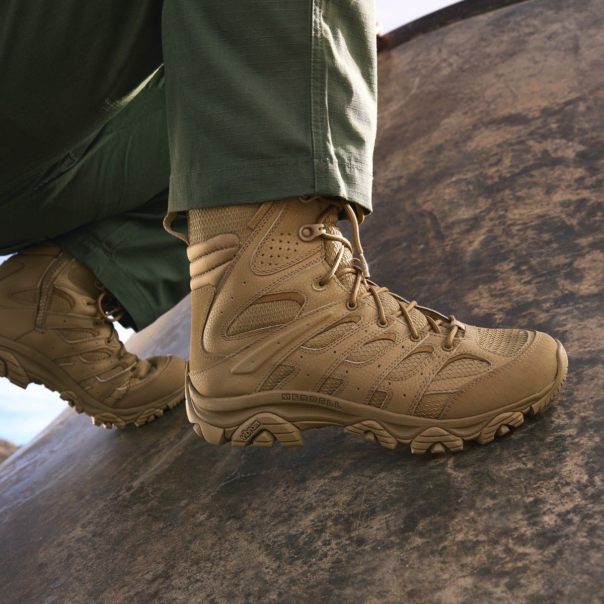 Men's Moab 3 8" Tactical Zip Waterproof Boot