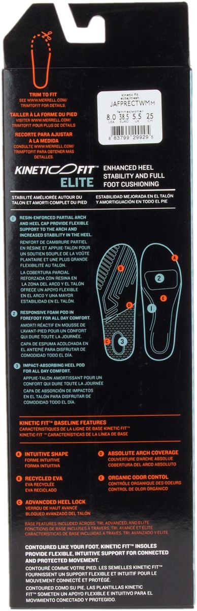 Women - Kinetic Fit™ Elite Footbed - Insoles