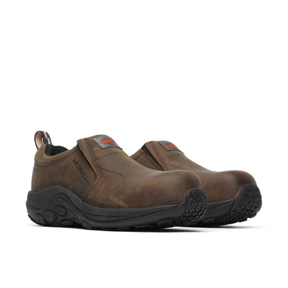 Women Jungle Moc Leather Comp Toe Work Shoe