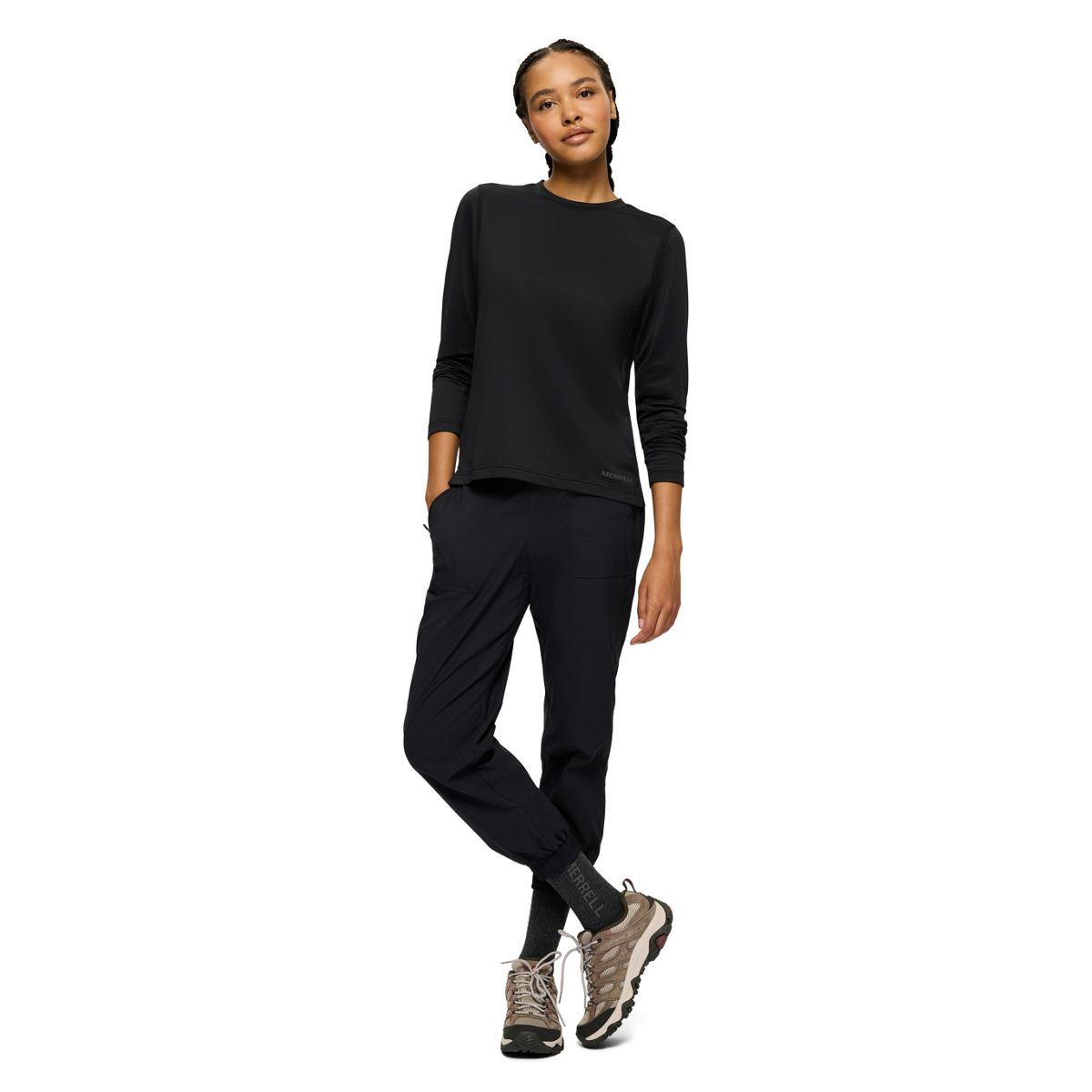 Women - Active Long Sleeve Tee - Long Sleeves