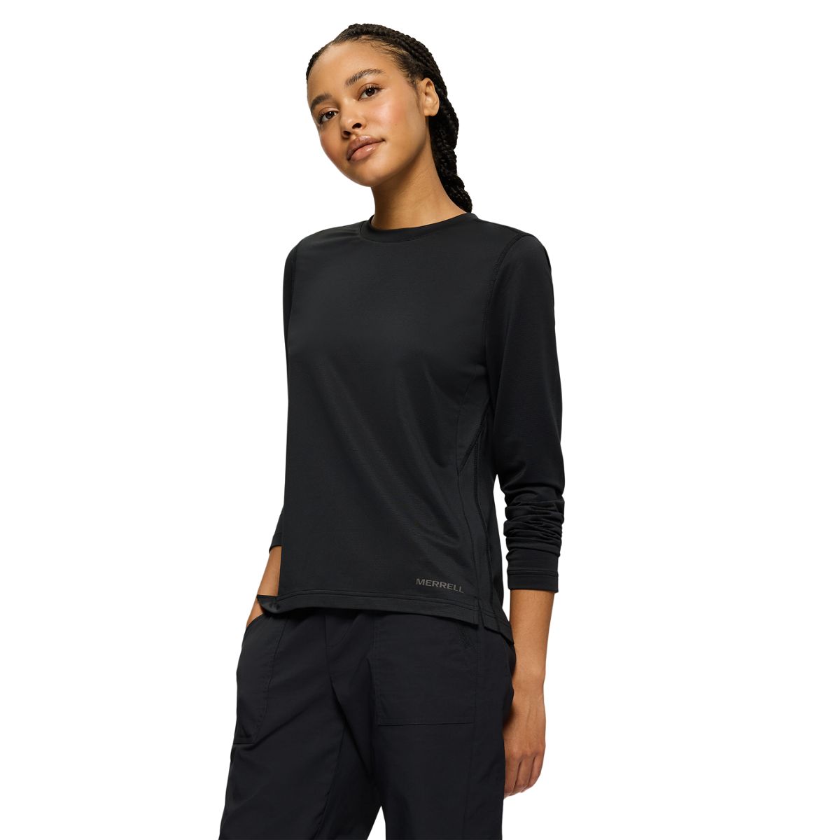 Women - Active Long Sleeve Tee - Long Sleeves